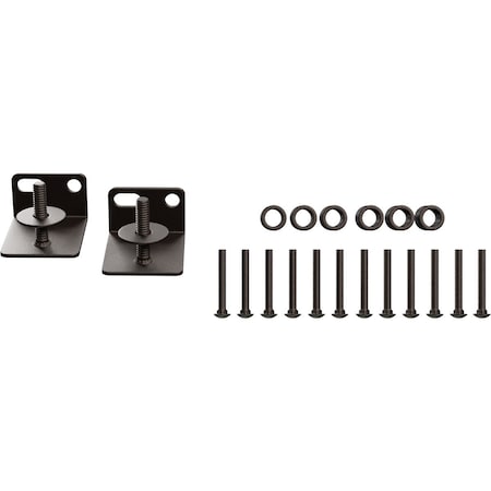 Ekena Millwork Barnfold 4-Door Adapter Kit, Bronze Texture GB6007M4K4BZ